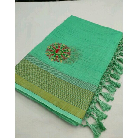 Pure cotton silk saree