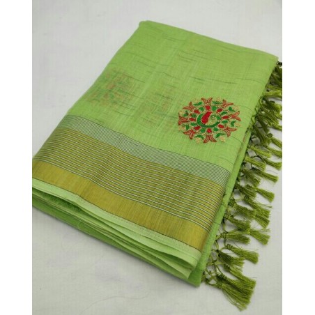 Pure cotton silk saree
