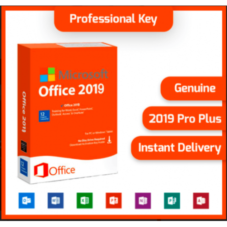 Office 2019 Professional Plus License Key
