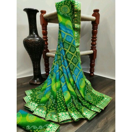 Bandhani saree