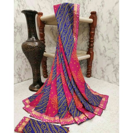 Bandhani saree