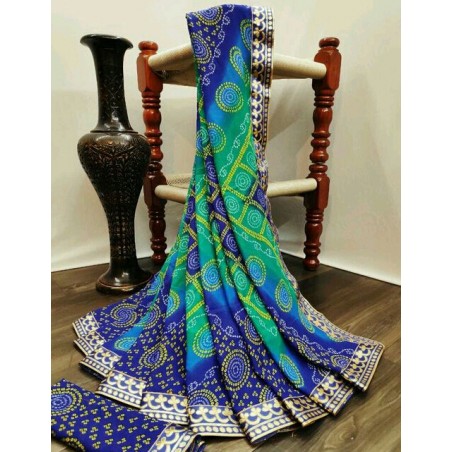 Bandhani saree