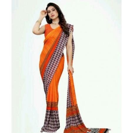Georgette saree