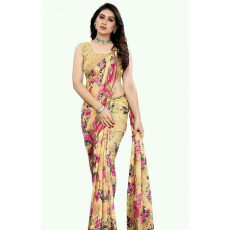 Georgette saree