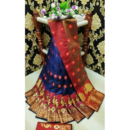 Latest Banarasi Silk Saree