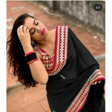 Pretty Georgette saree