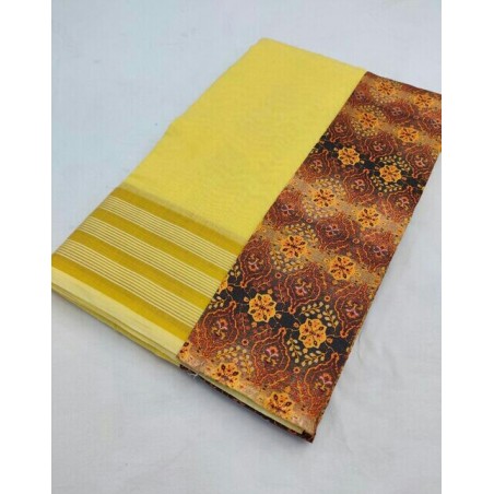 Pure cotton silk saree
