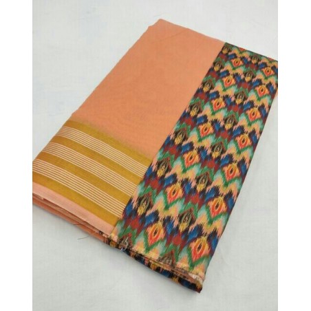 Pure cotton silk saree