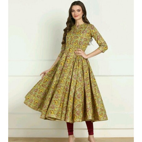 Cotton Anarkali Kurti