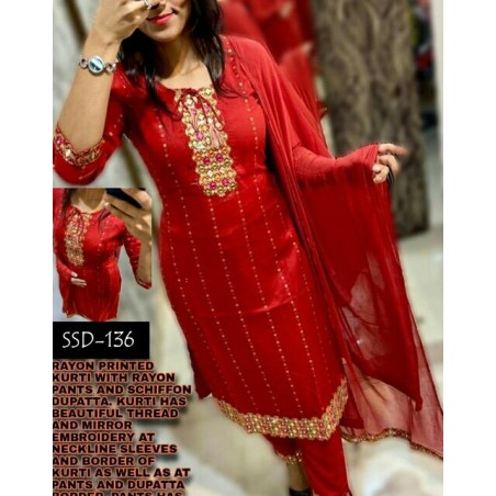 Refined women Dupatta set