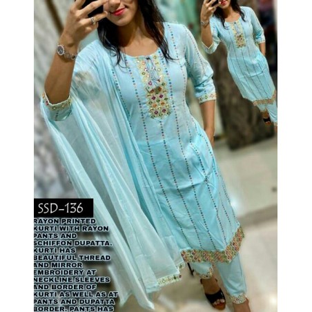 Refined women Dupatta set
