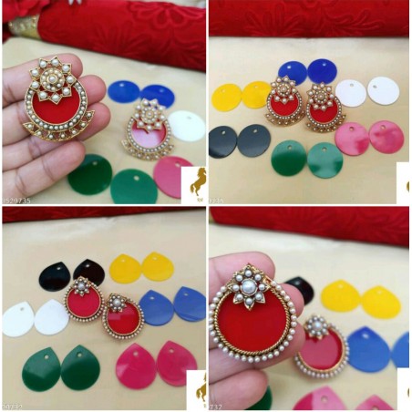 Glittering Earrings