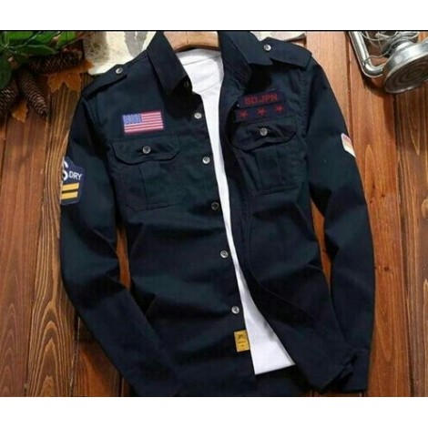 Denim Casual Slim fit Shirt Denim Casual Slim fit Shirt