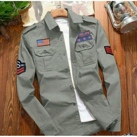 Denim Casual Slim fit Shirt