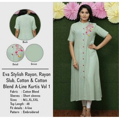 Cotton Blend Kurti