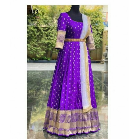 Soft silk Gown