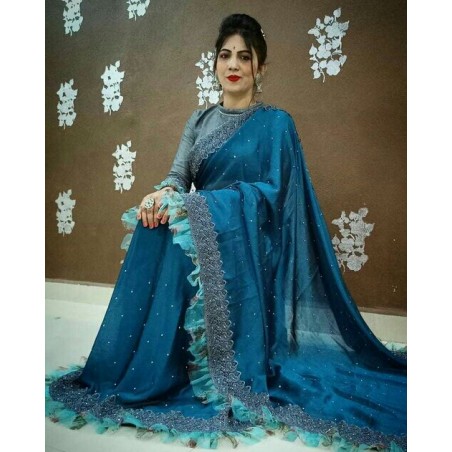 Georgette saree