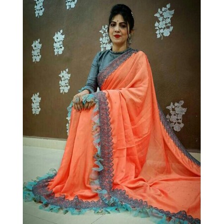Georgette saree