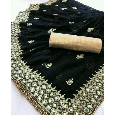 Mirror Work Sarees