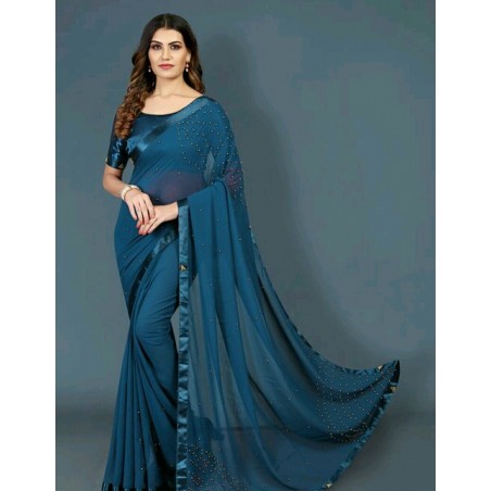 Georgette Work Sarees