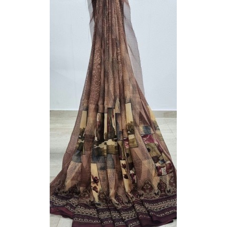 Georgette saree