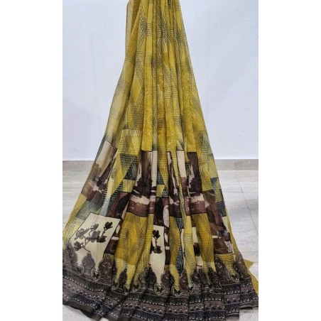 Georgette saree