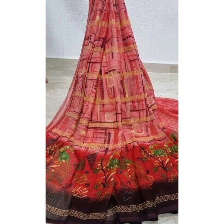 Georgette saree