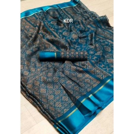 Printed Saree