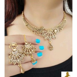 Gold plated Jewellery set