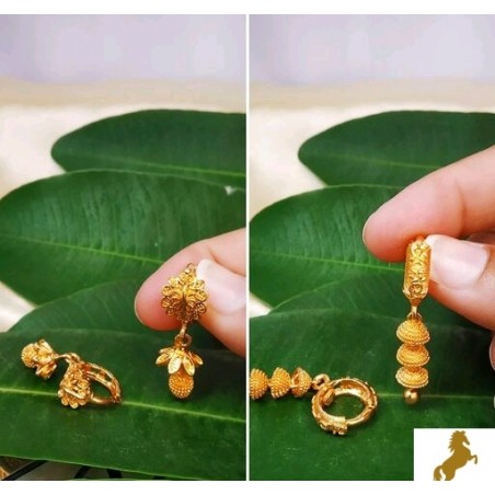 Fashionable earrings and studs