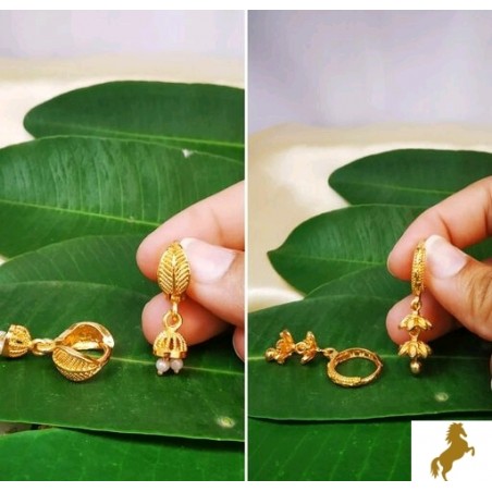 Fashionable earrings and studs