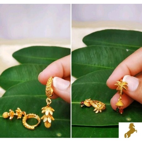 Fashionable earrings and studs