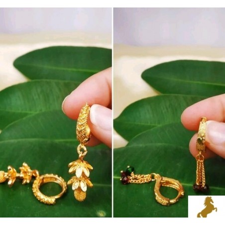 Fashionable earrings and studs