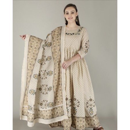 Cotton Anarkali Kurti