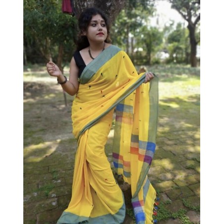 Khadi Cotton saree