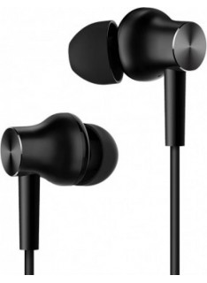 Mi Wired Headset with Mic  Black In the Ear