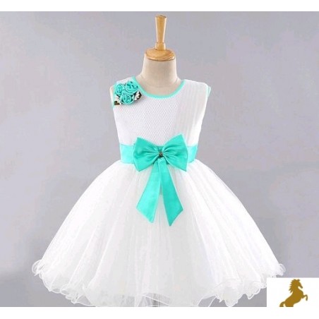 Girls Below Knee Party Dress