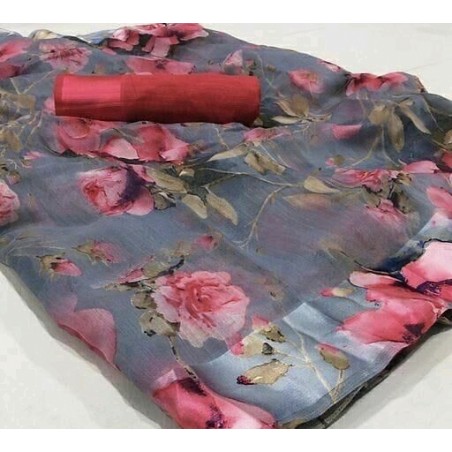 Fancy Cotton saree