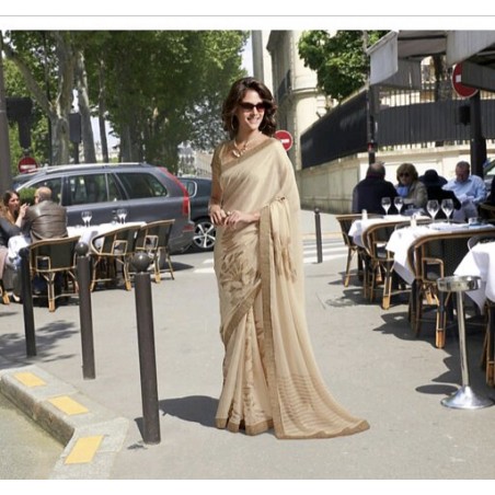 Chiffon Brasso Saree