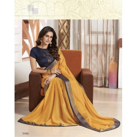 Chiffon Brasso Saree